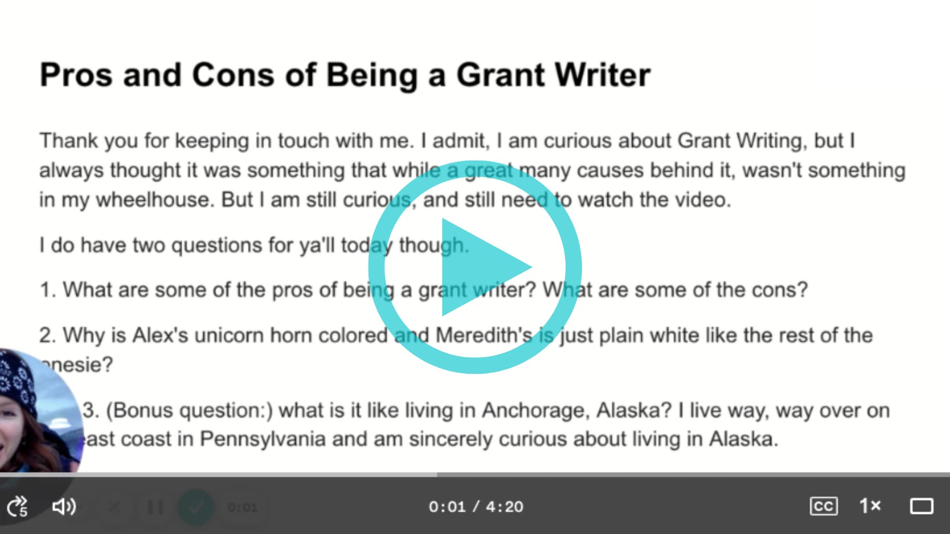 Pros and Cons of a Grant Writer