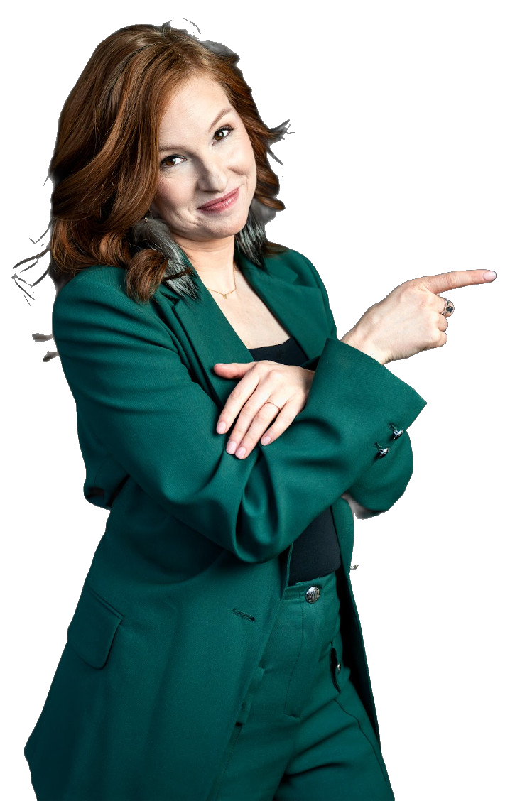 Meredith pointing